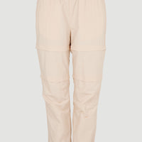 Tour Convertible High-Waist Zip Pants | Peach Whip