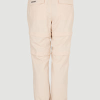 Tour Convertible High-Waist Zip Pants | Peach Whip