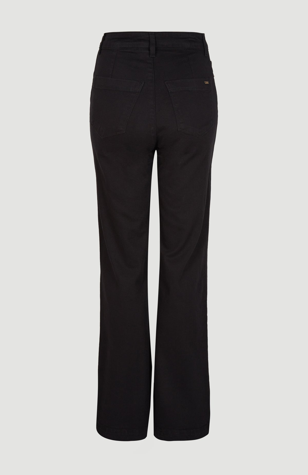 Dive Twill High-Waist Pants | Black Out