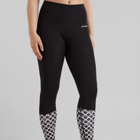 Active Legging | White Heart