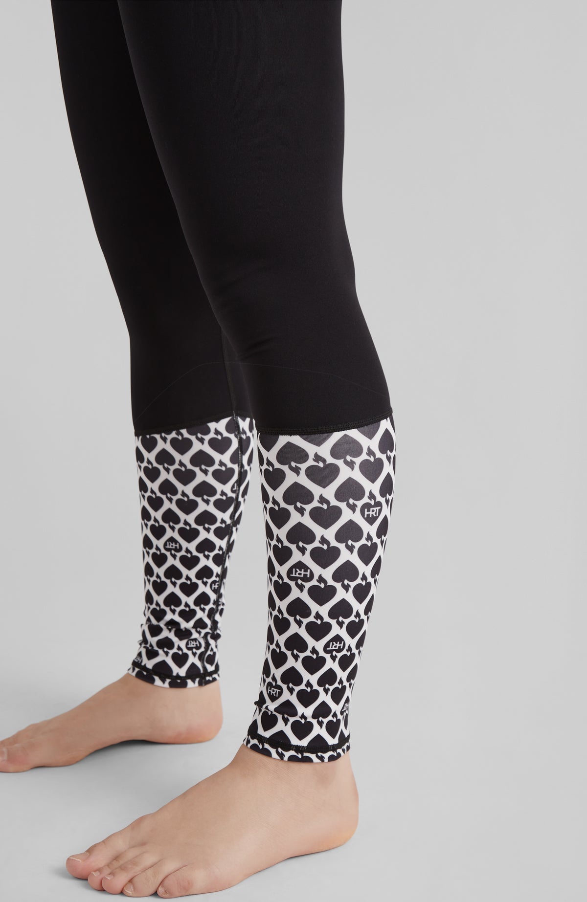 Active Legging | White Heart
