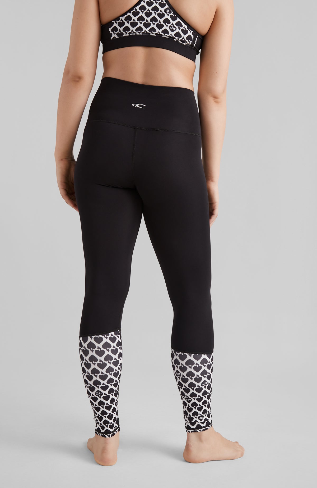 Active Legging | White Heart