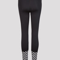 Active Legging | White Heart