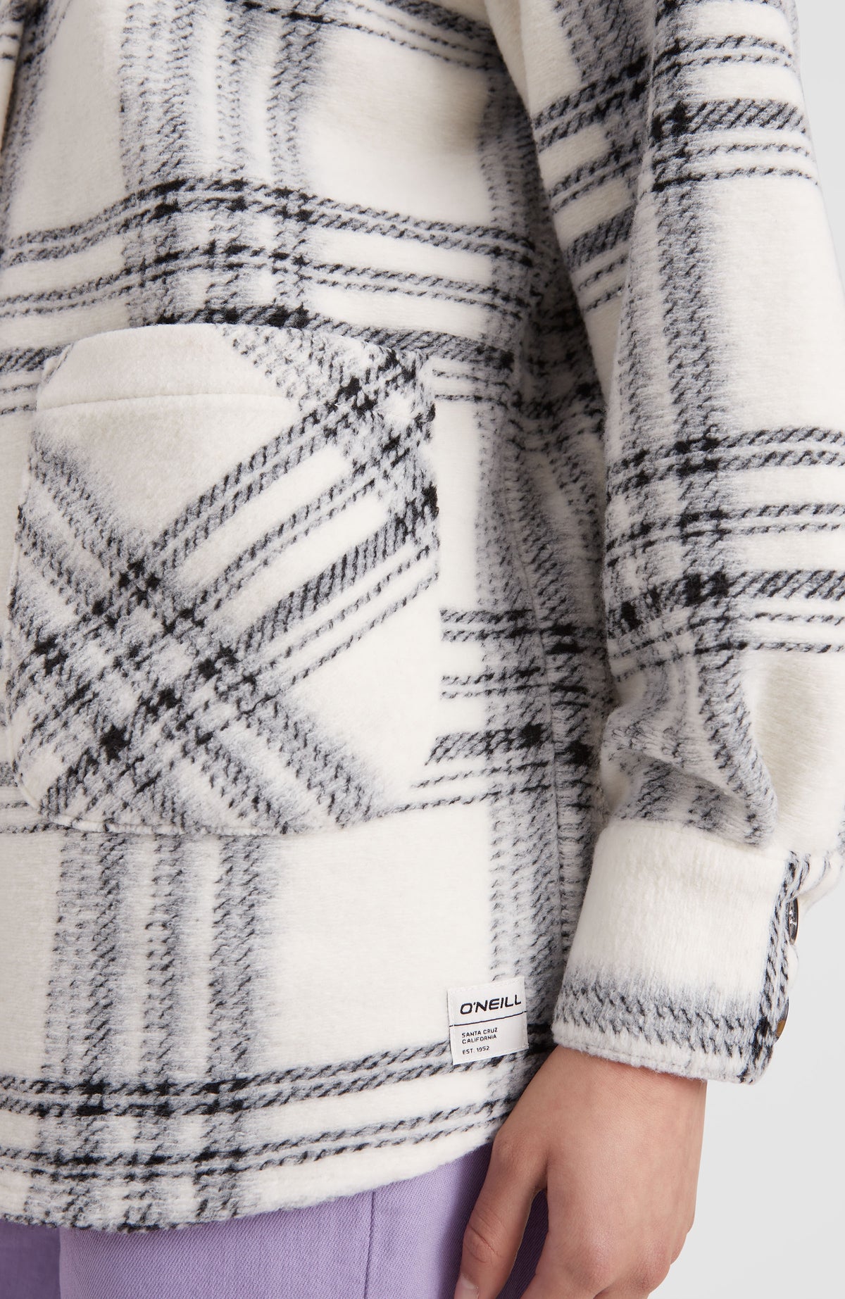 Checked Shirt | White Cosy Check