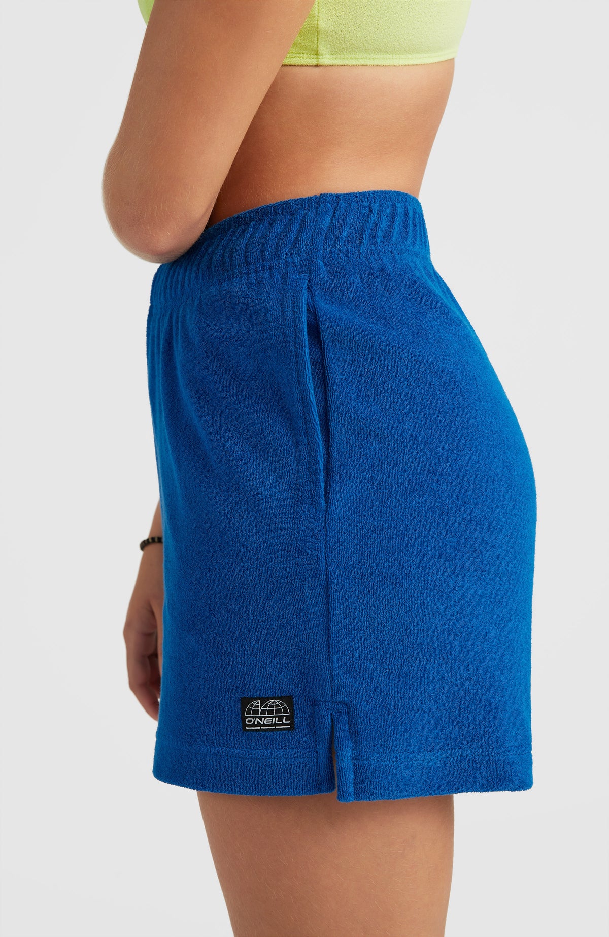 Brights Terry High-Waist Sweatshorts | Princess Blue