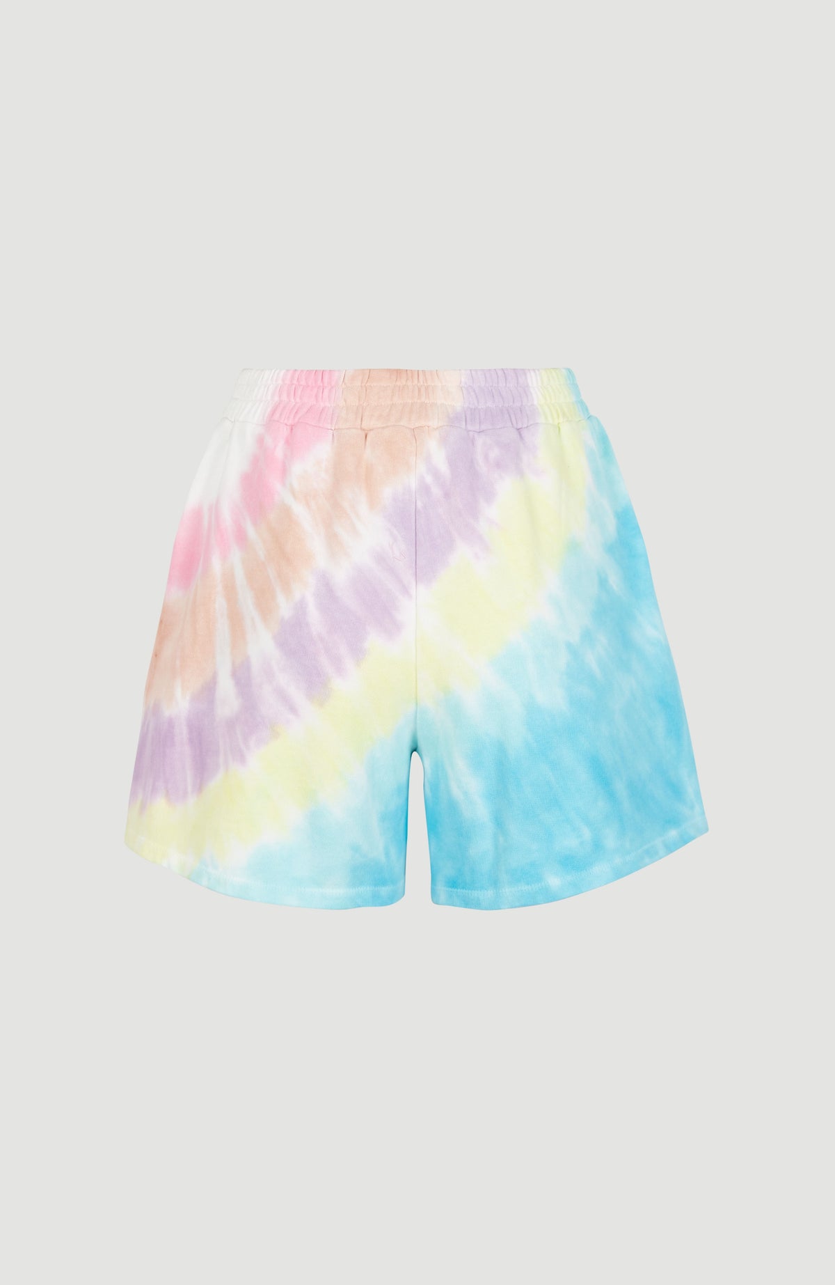 Women Of The Wave High-Waist Sweatshorts | Blue Tie Dye