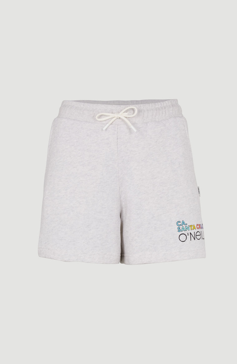 Connective Jogger Shorts | White Melange