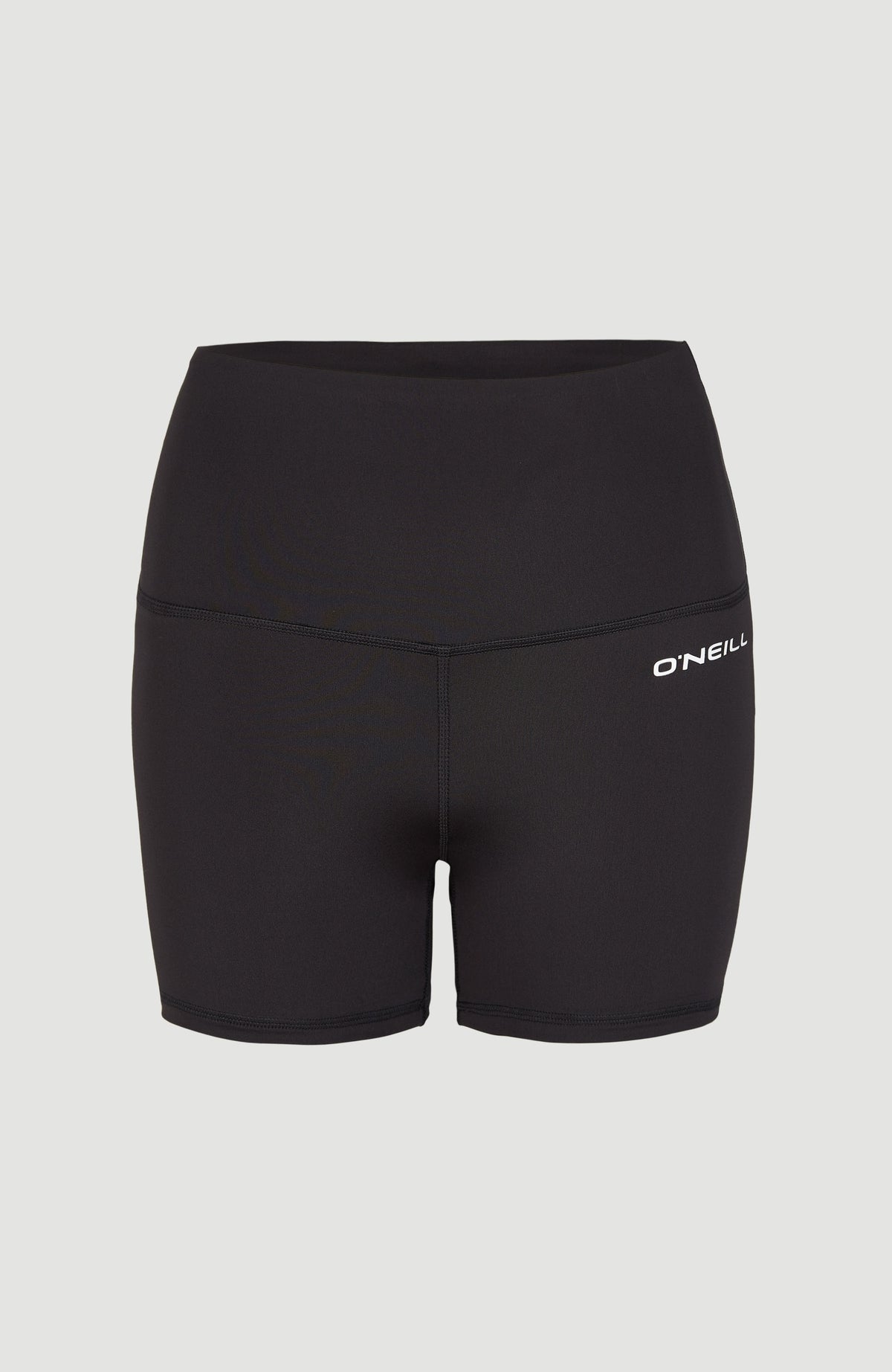 Active High-Waist Shorts | Black Out