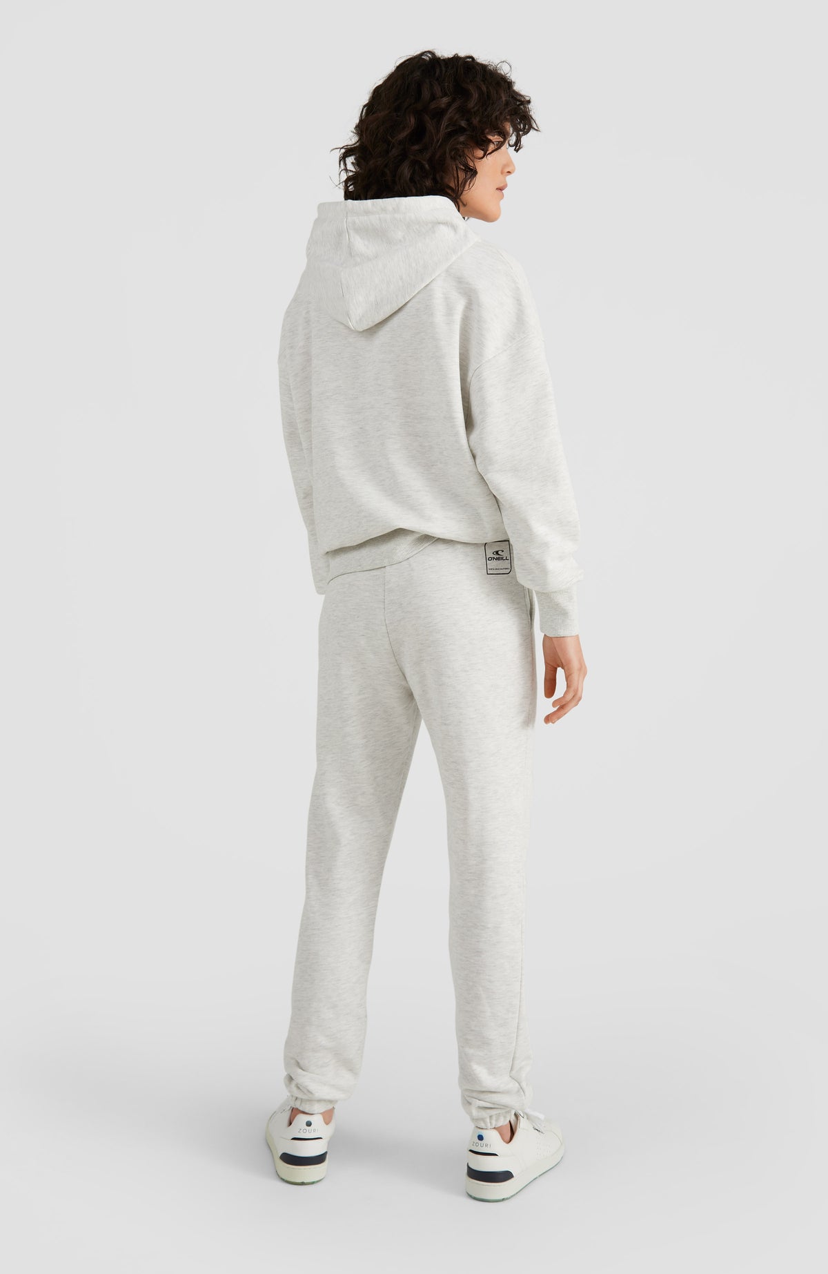 Cube Hoodie | White Melange