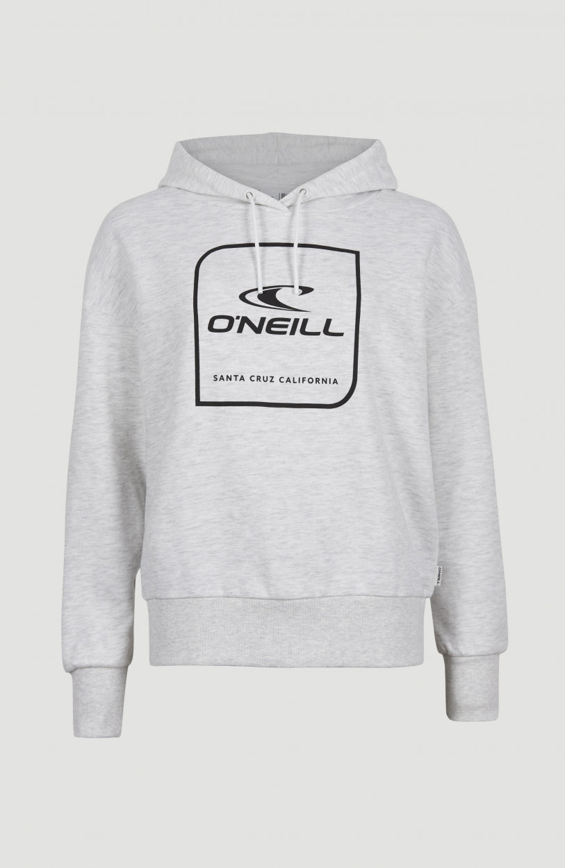 Cube Hoodie | White Melange