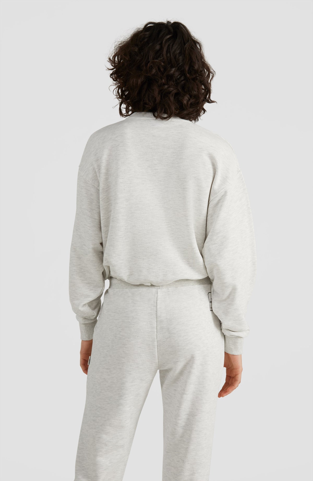 Cube Crew Sweatshirt | White Melange