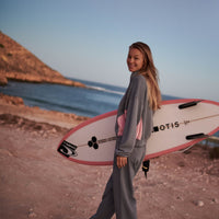 Amaryllis Half-Zip Turtle Neck Crew Sweatshirt | Tradewinds