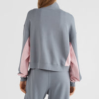 Amaryllis Half-Zip Turtle Neck Crew Sweatshirt | Tradewinds