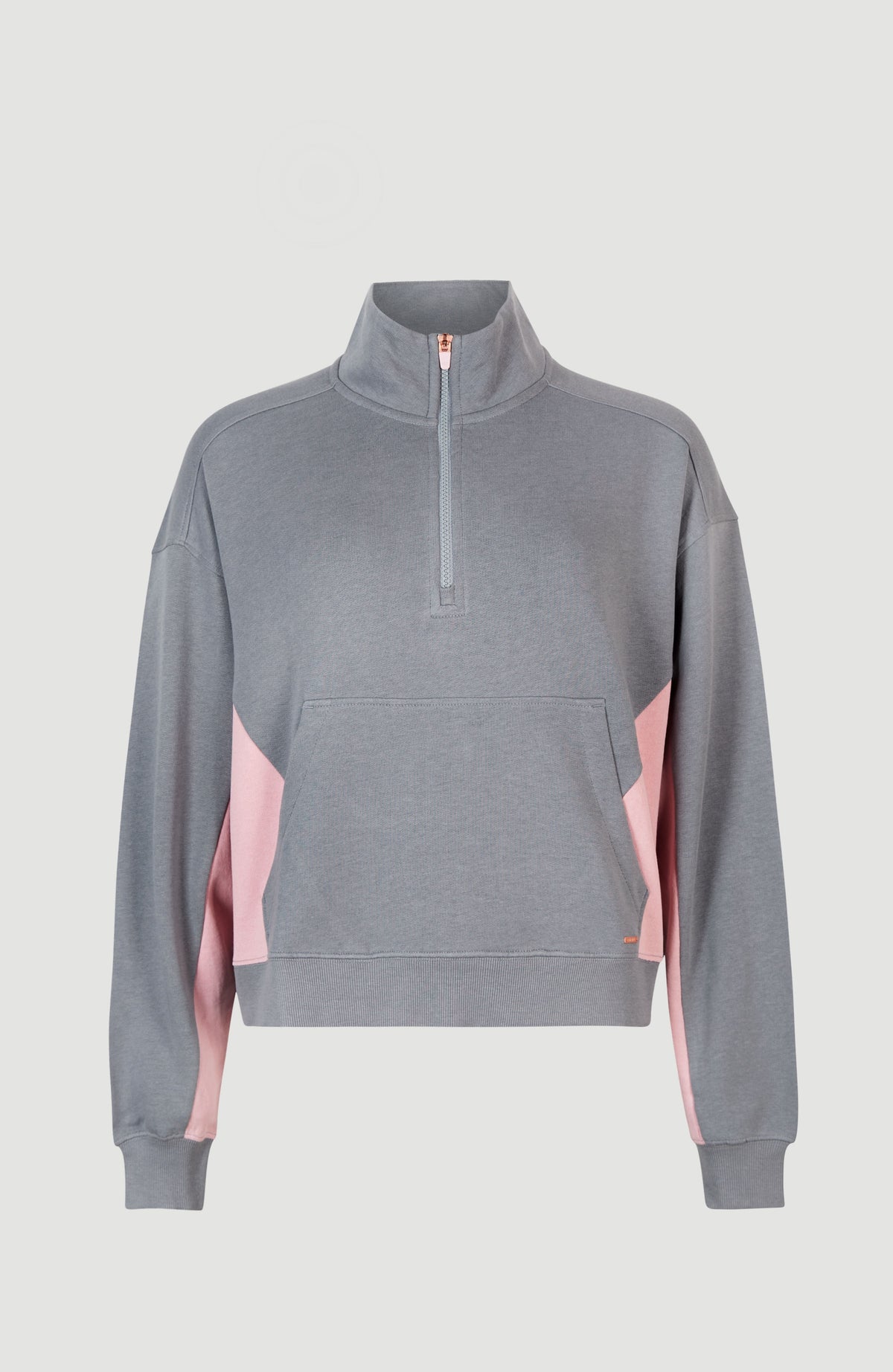 Amaryllis Half-Zip Turtle Neck Crew Sweatshirt | Tradewinds