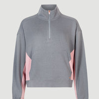Amaryllis Half-Zip Turtle Neck Crew Sweatshirt | Tradewinds