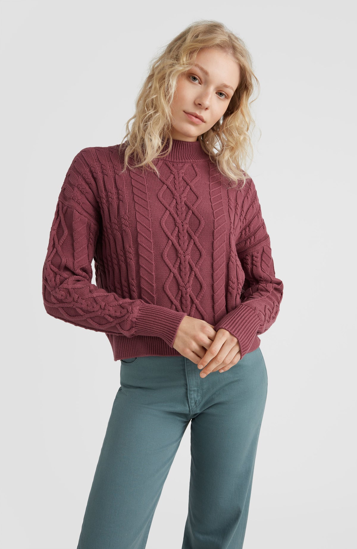 Cable Knit Pullover | Nocturne