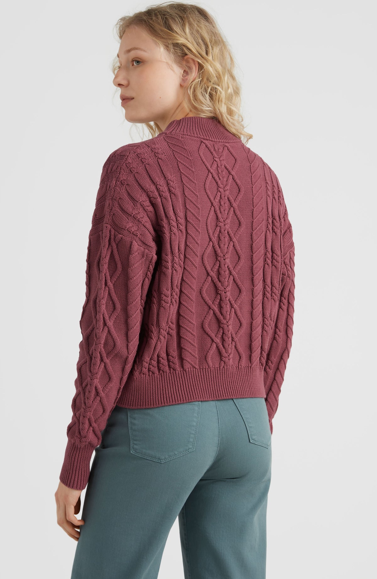 Cable Knit Pullover | Nocturne