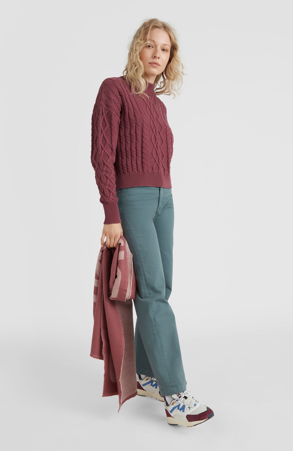 Cable Knit Pullover | Nocturne