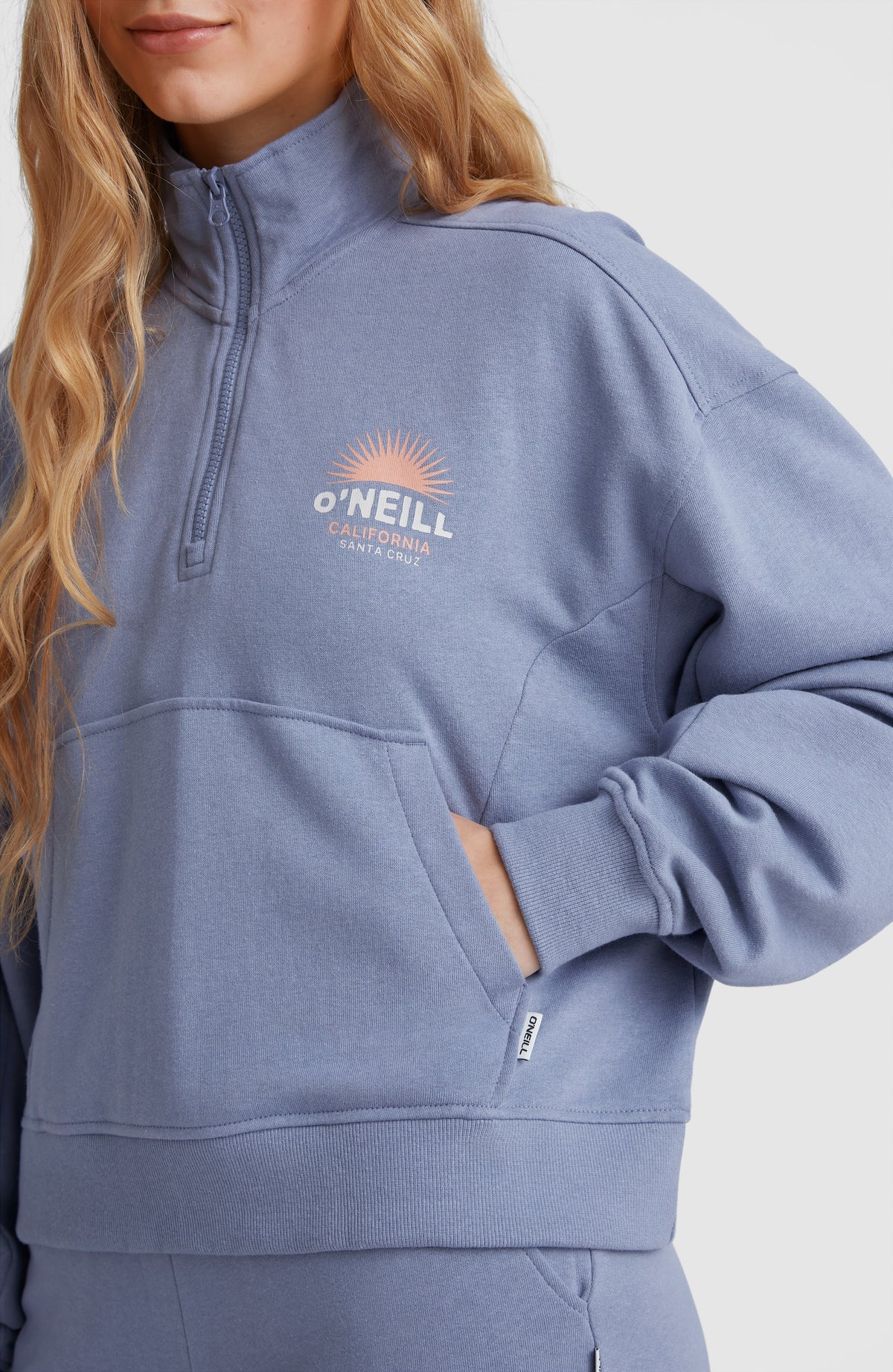 Bunji Half Zip Crew Sweatshirt | Tempest