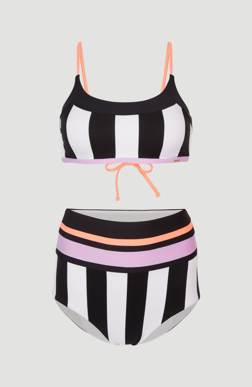 Cori - Talaia Bralette Bikini Set | White AO 2