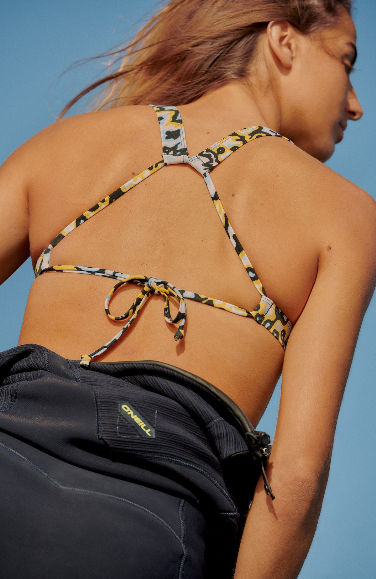 Surf Triangle Bikini Set | Orange AO 1