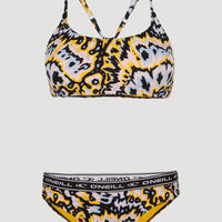 Sport Bralette Bikini Set | Orange AO 1