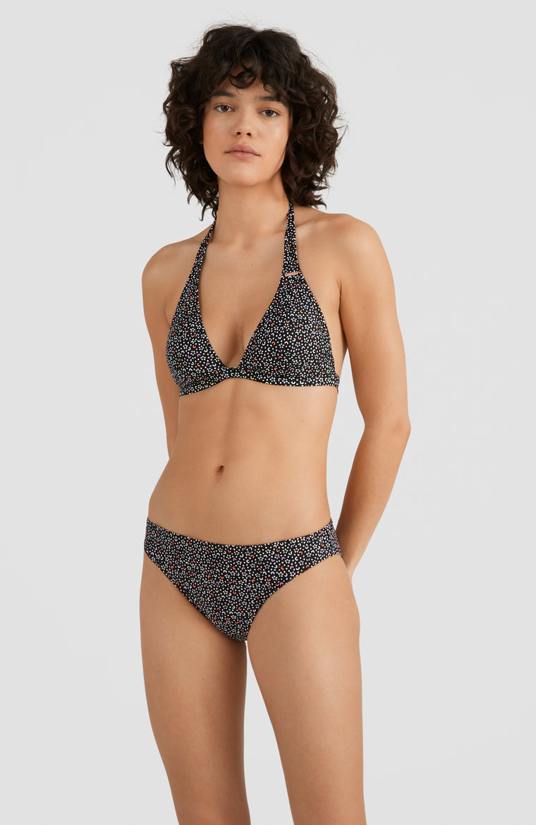 Marga - Rita Halter Bikini Set | Black AO 2