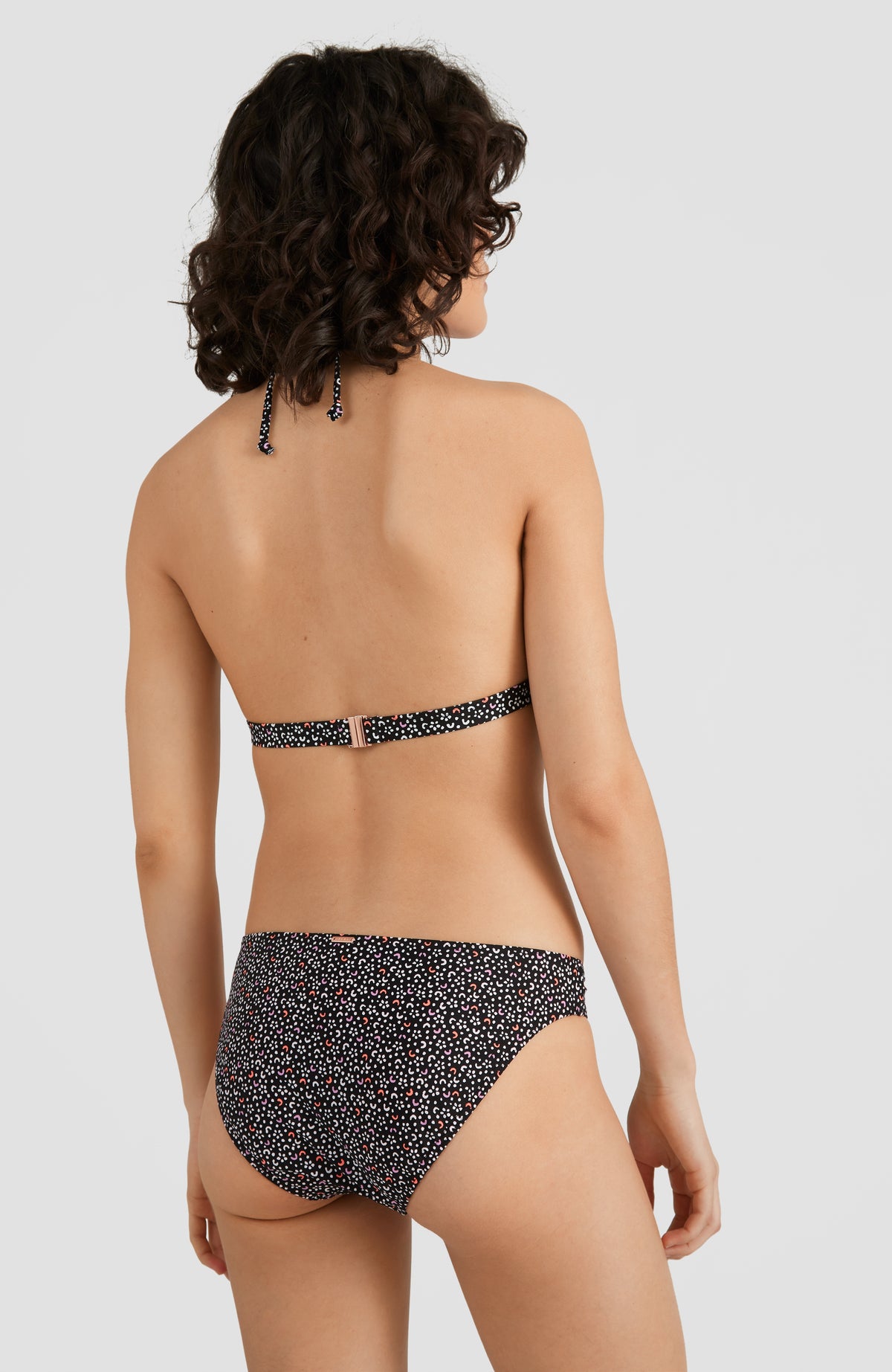 Marga - Rita Halter Bikini Set | Black AO 2