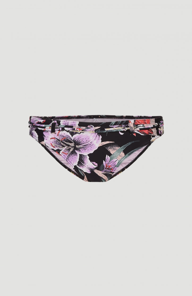 Cruz Bikini Bottom | Black AO 1