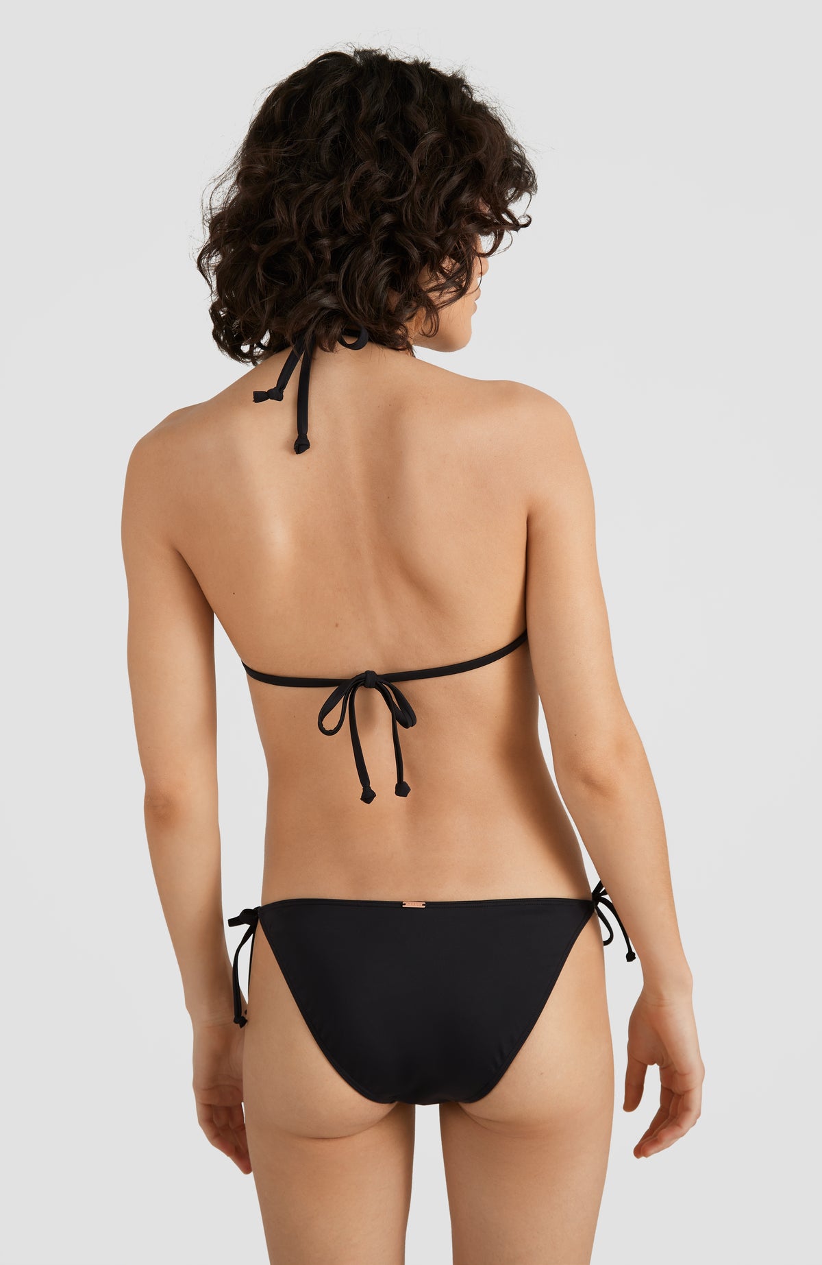 Capri Triangle Bikini Top | Black Out
