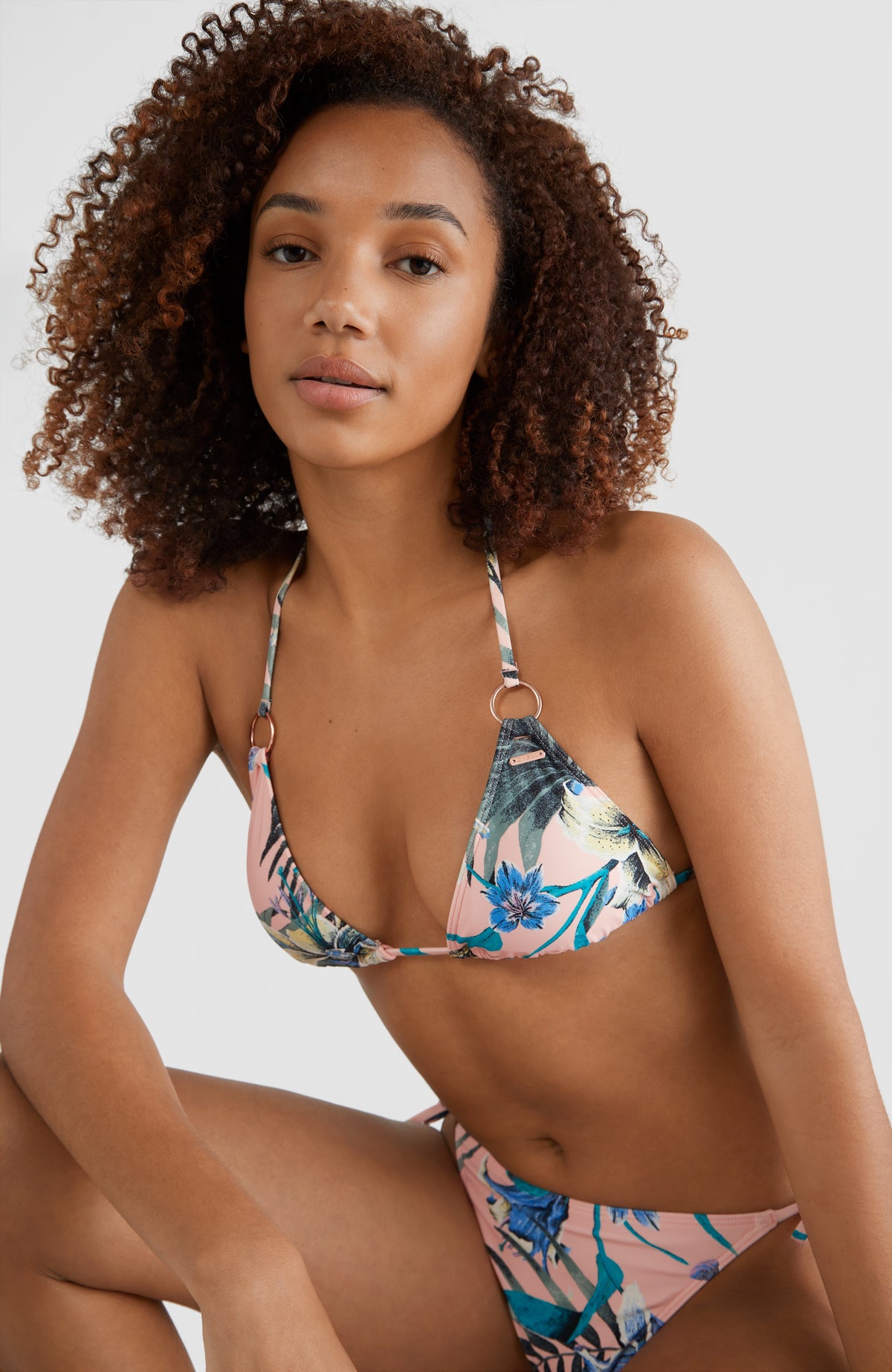 Capri - Bondey Triangle Bikini Set | Tropical Nights