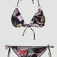 Capri - Bondey Triangle Bikini Set | Black AO 1