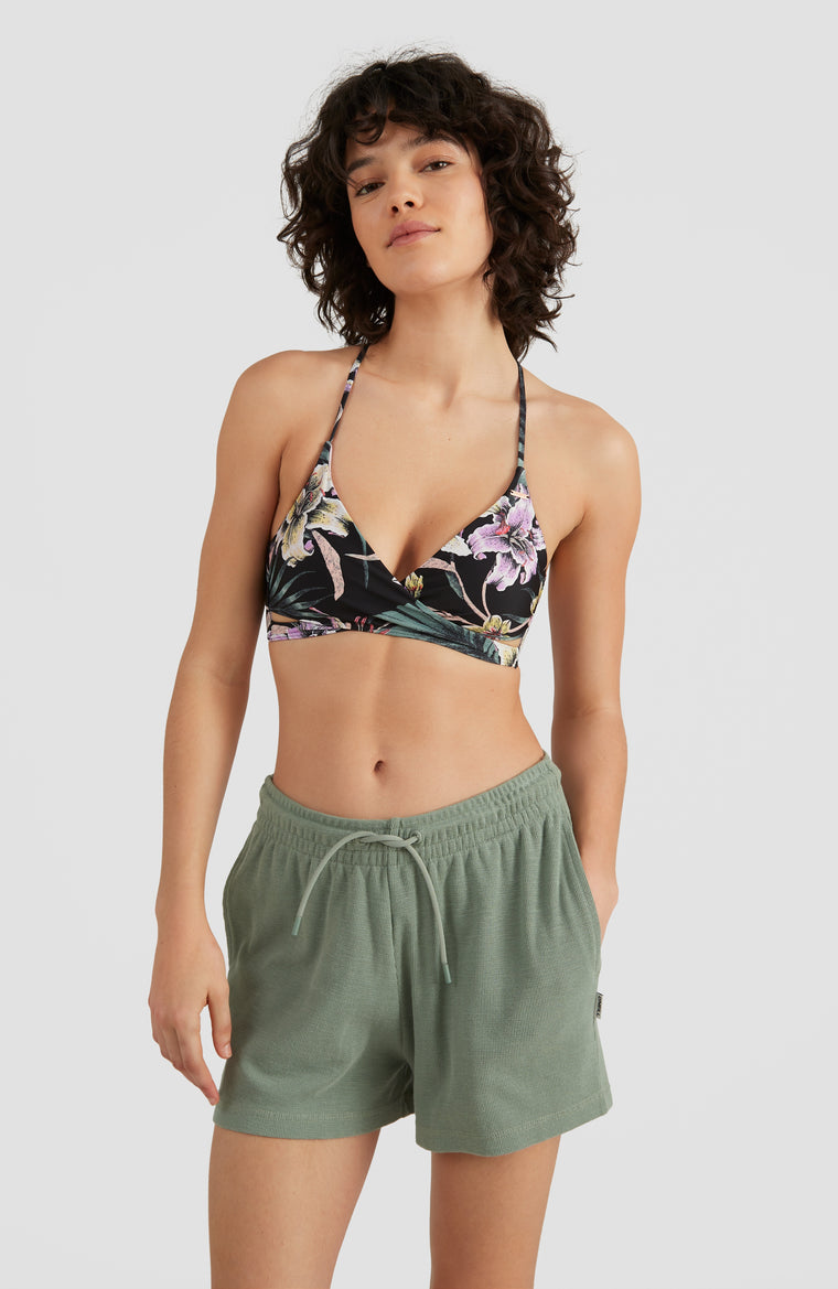 Baay Bralette Bikini Top | Black AO 1