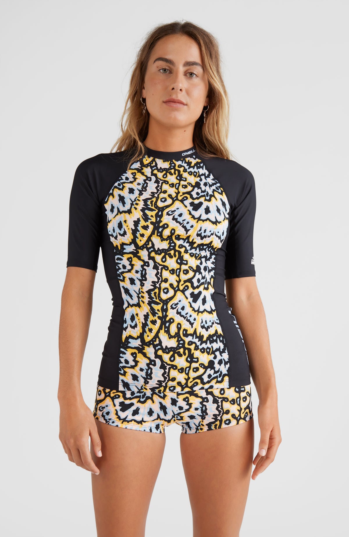 Anglet Shortsleeve Skin with All Over Print | Orange AO 1