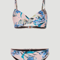 Julia - Rita Mould Wire Bra Bikini Set | Tropical Nights