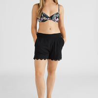 Julia - Rita Mould Wire Bra Bikini Set | Black AO 1