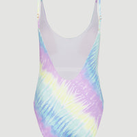 Mykonos Women Of The Wave Swimsuit | Blue Tie Dye