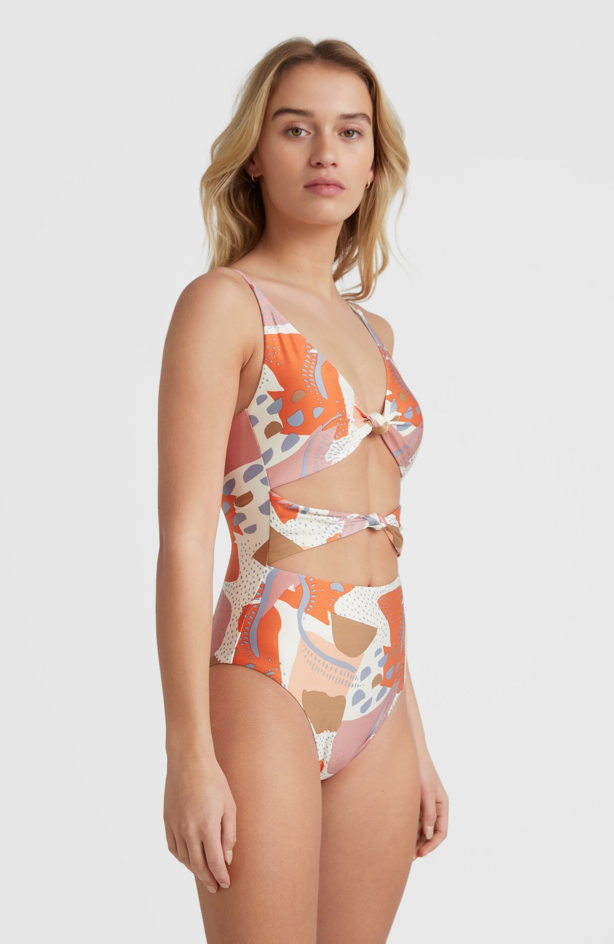 Desert Swimsuit | Patchwork Print