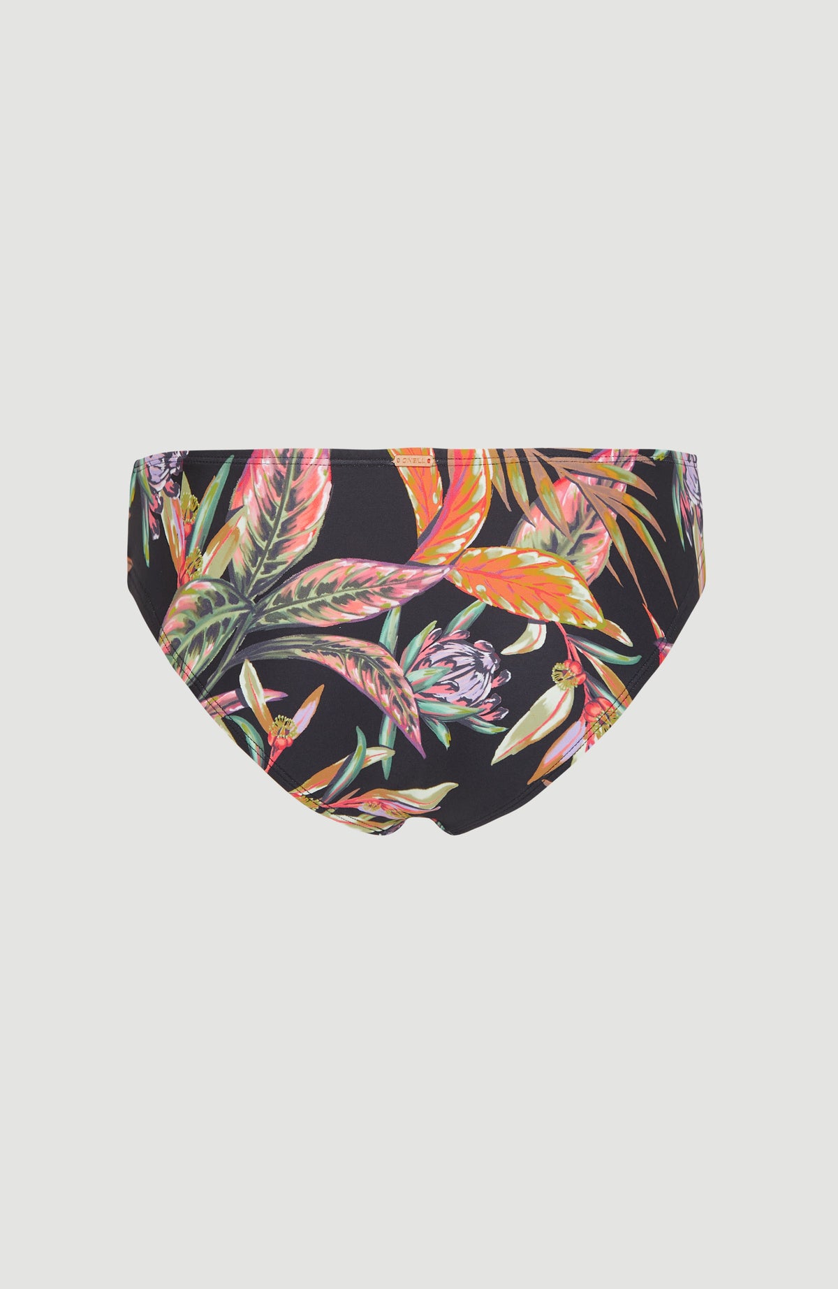 Cruz Bikini Bottoms | Black Tropical Flower
