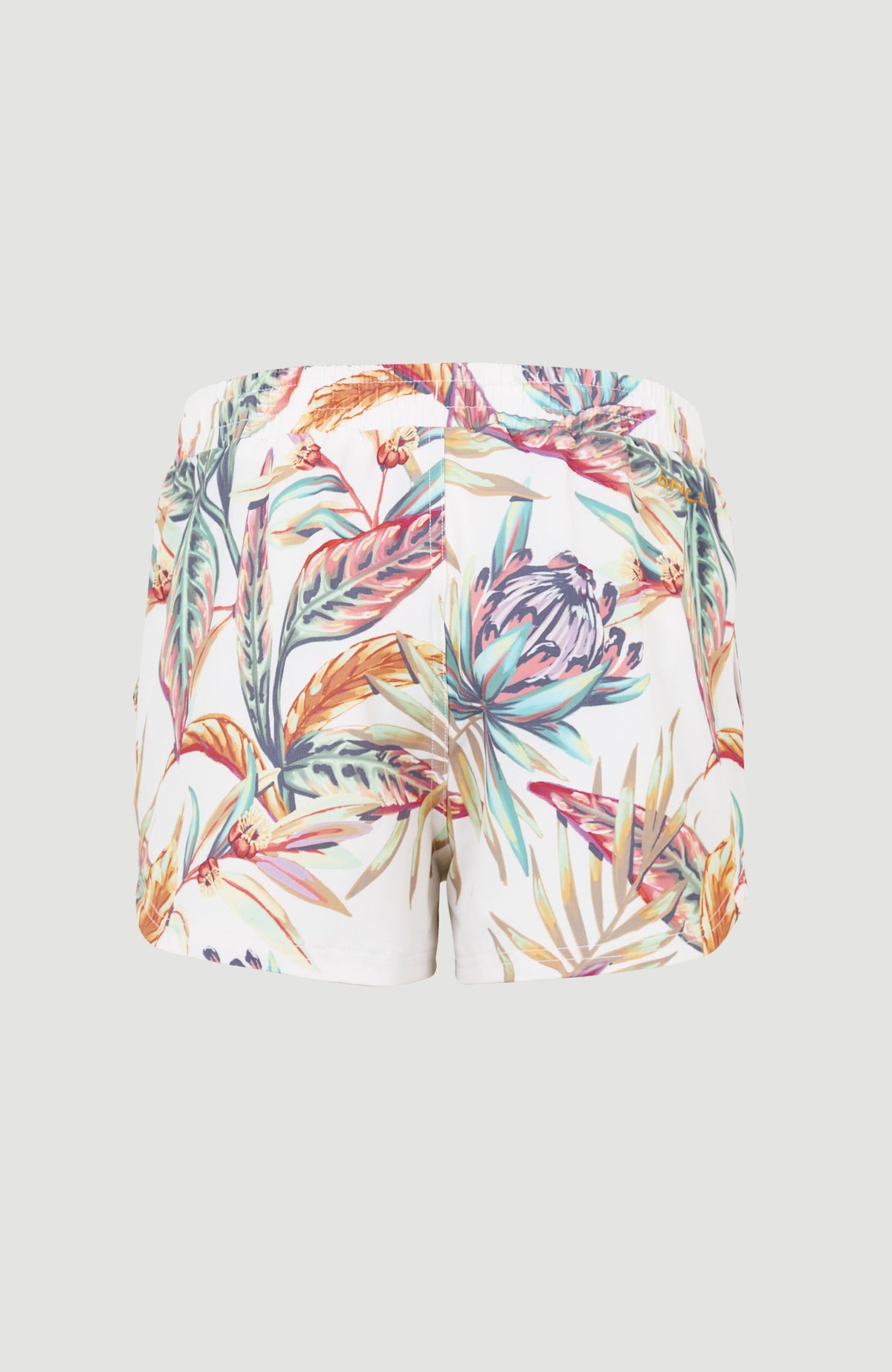 Anglet Swim Shorts | White Tropical Flower