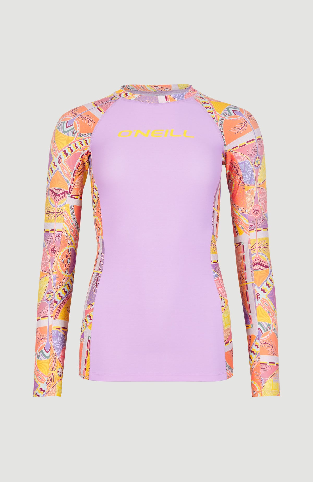Anglet Longsleeve UPF 50+ Sun Shirt Skin | Yellow Scarf Print