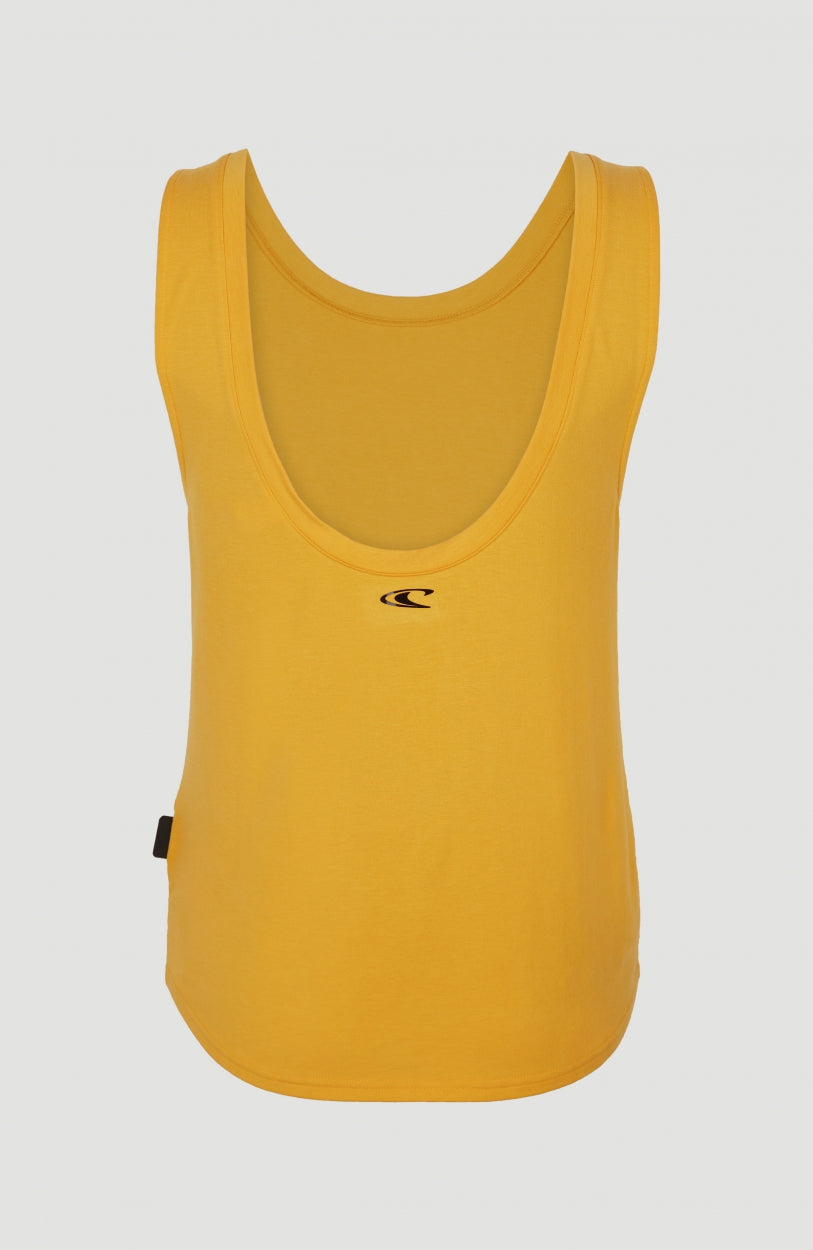 Yoga Flow Singlet | Old Gold