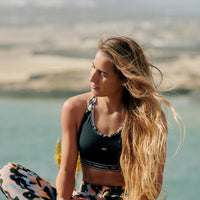 Swim-To-Gym Sport Top | Black Out