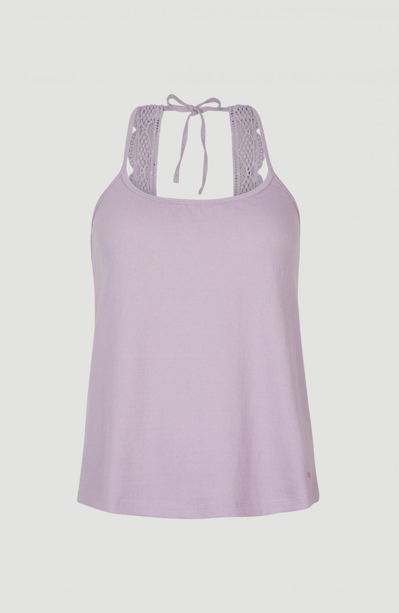Ava Beach Tanktop | Lavendar Frost