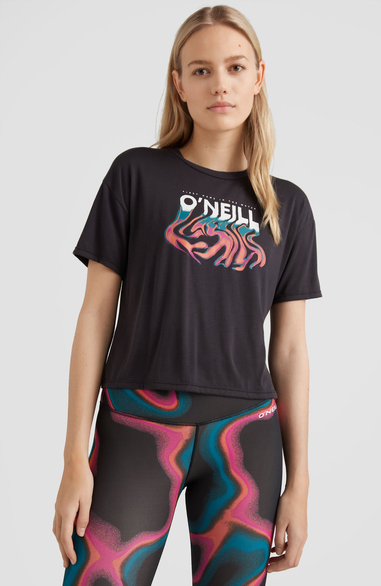 Active Rutile T-Shirt | Black Out