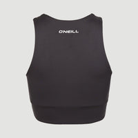 Active Cropped Sports Top | Black Out