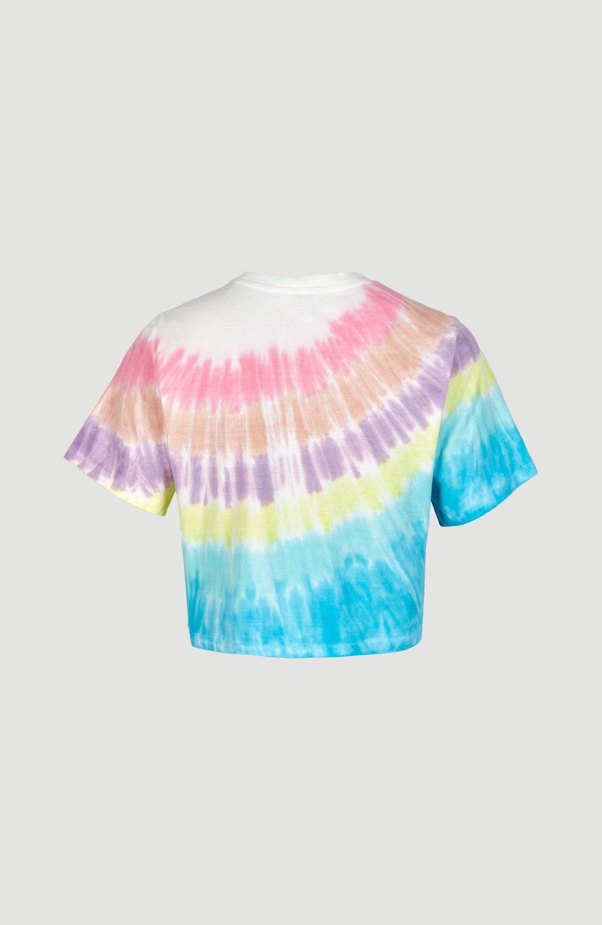 Women Of The Wave Cropped T-Shirt | Blue Tie Dye