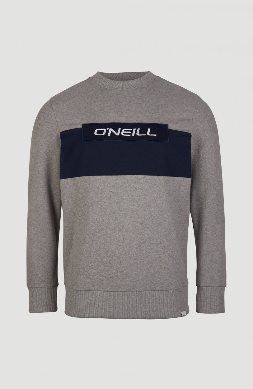 Club Crew Sweatshirt | Silver Melee -A