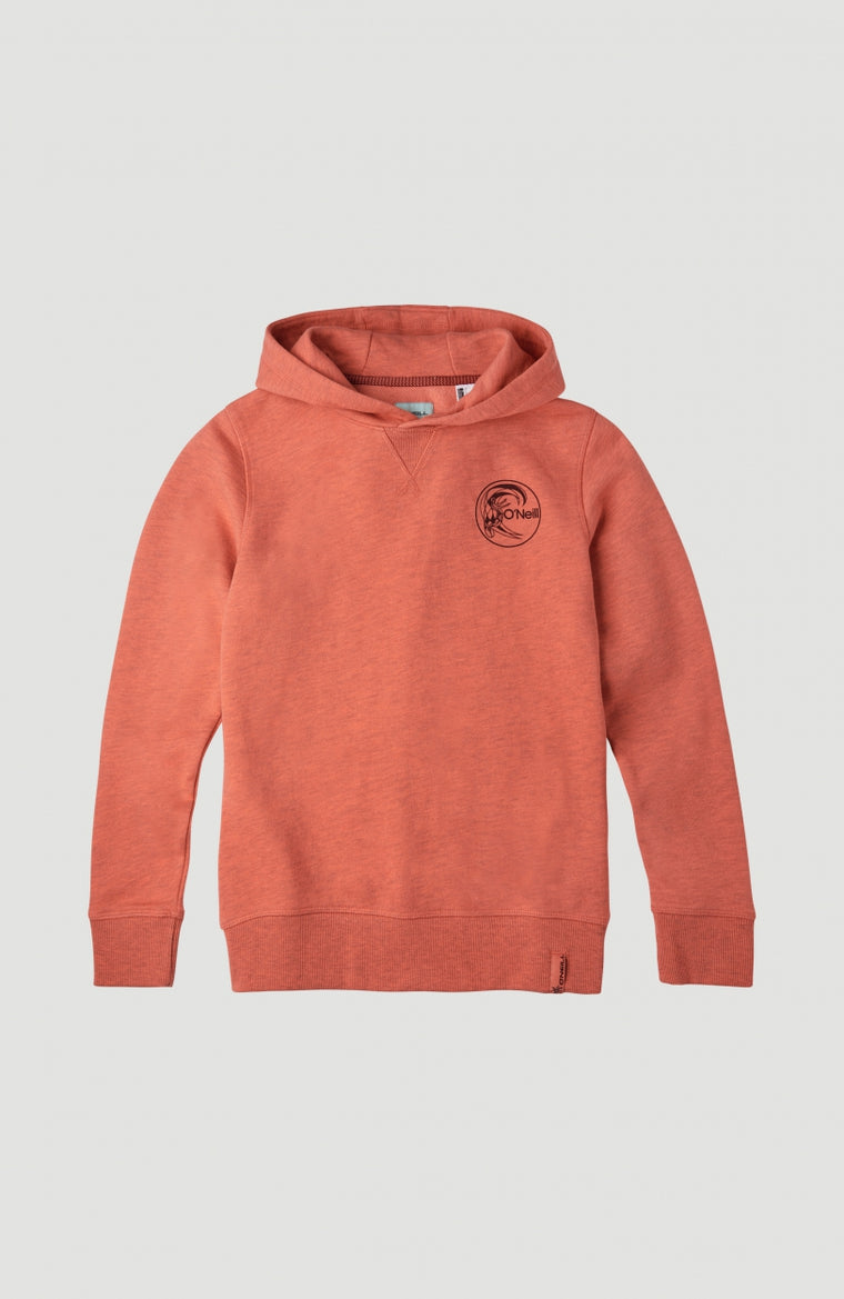 Circle Surfer Hoodie | Living Coral -A