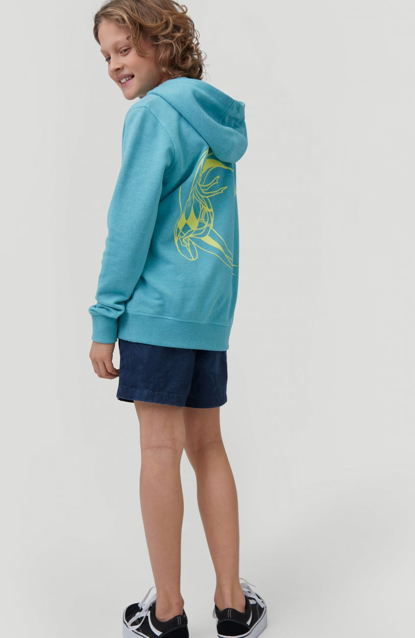 Circle Surfer Hoodie | Aqua Sea -A
